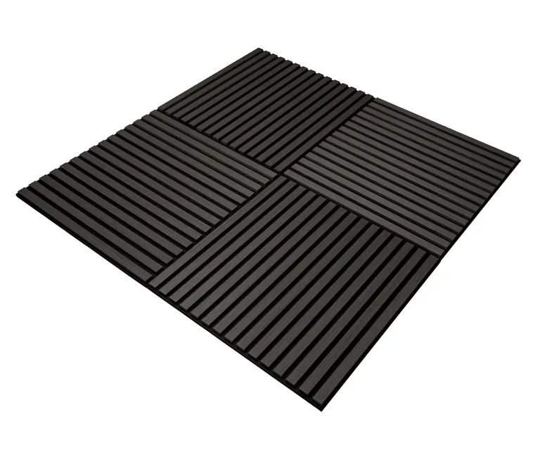HORI WALL Akustik Dekor Wandpaneele Wenge quadratisch 5
