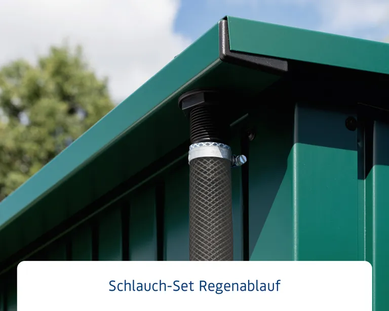 EcoStar Zubehör Schlauchset Regenablauf 1