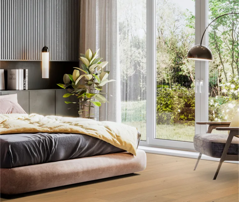 HWZ Klick-Furnierparkettboden PVC-frei, Ökobesserboden Susify, Landhausdiele Eiche Mist 6