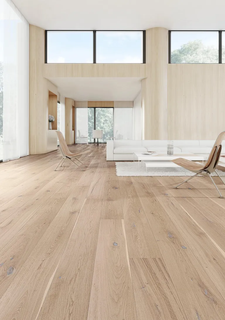 HORI Parkett Eiche weiß 2 gebürstet Landhausdiele Natur-geölt 6