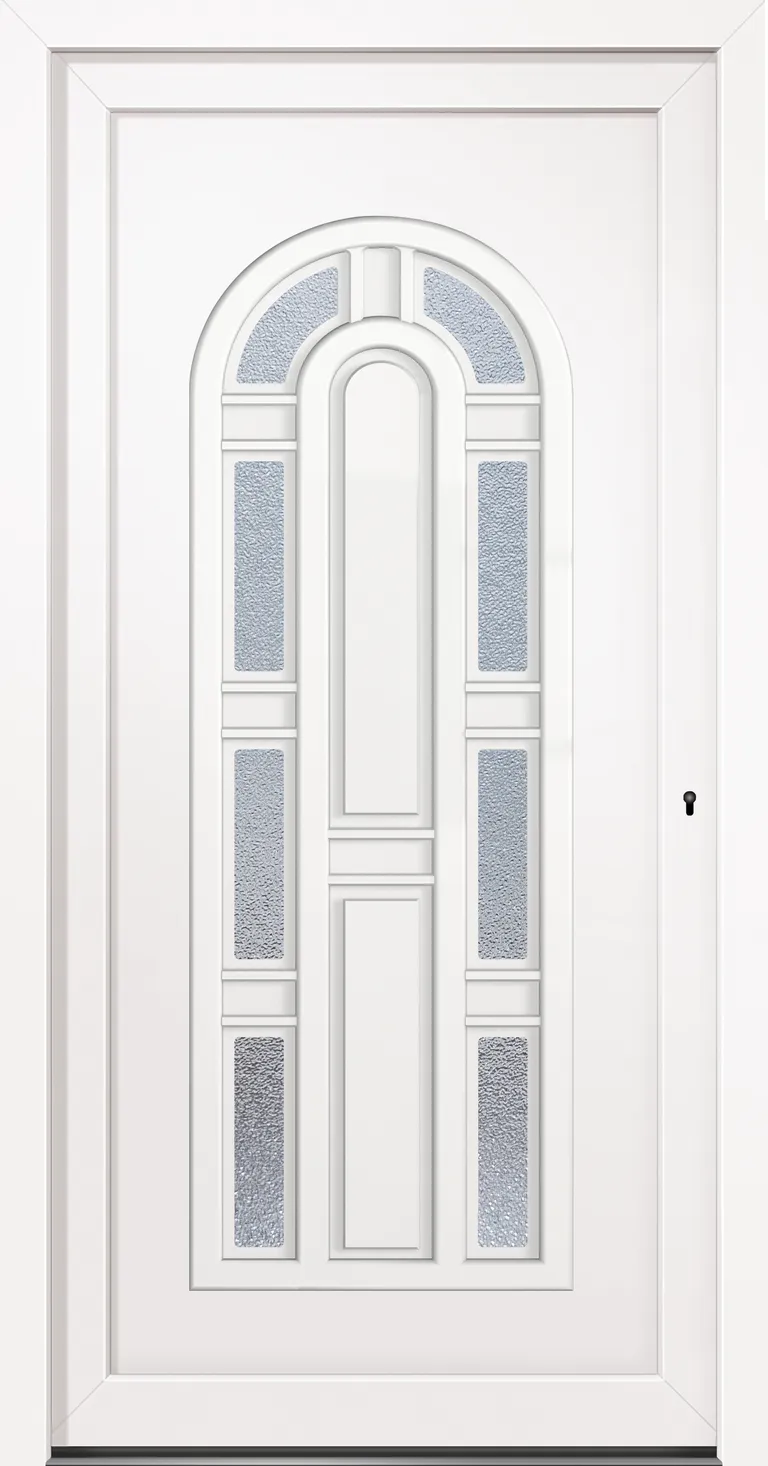 HORI Kunststoff Haustür Classic ohne Türgriff 0
