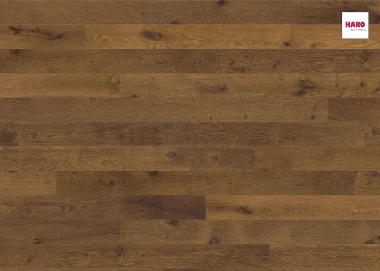 HARO Parkett 4000 Bernsteineiche retro strukturiert Sauvage Landhausdiele 2