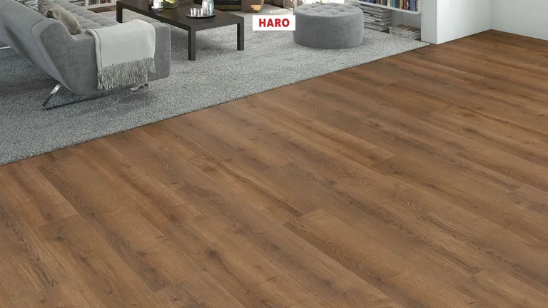 HARO Laminat Tritty 90 Eiche Bari bernstein authentic Landhausdiele 3