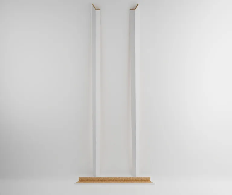 HORI Zierbekleidung Satz CPL Weiß RAL9016 Designkante 2
