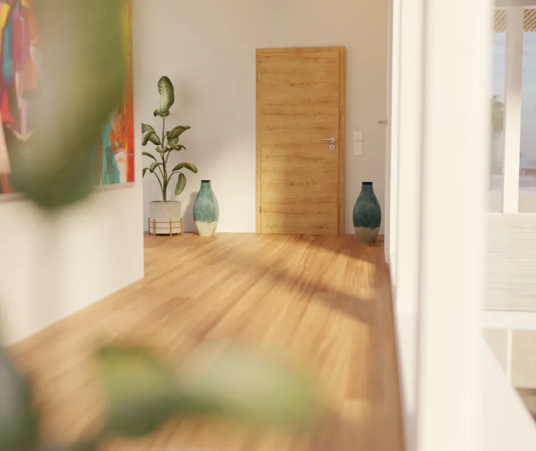 HORI Zimmertür CPL Wildeiche quer Vollspan Designkante 6