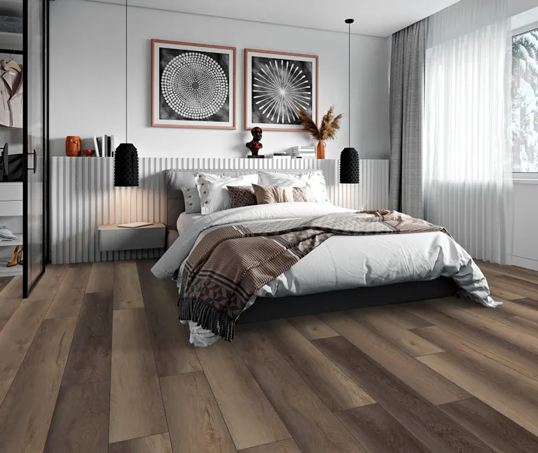 KRONOTEX Laminat Exquisit D81002 Gnarrenburg Eiche Braun Landhausdiele 5