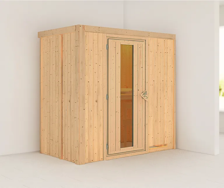 Karibu System-Sauna Variado Fronteinstieg 68 mm 0