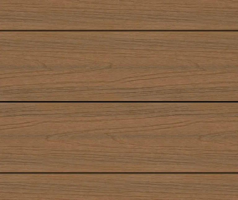 NewTechWood Terrassendielen WPC Hohlkammer Deluxe Oldwood Teak Holzstruktur gebürstet / glatt gebürstet Co-Extrudiert 22,5 x 138 mm 3