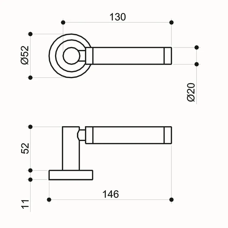 HORI Zimmertür CPL Signalweiß RAL9003 mit Lichtausschnitt Designkante Komplettset 8