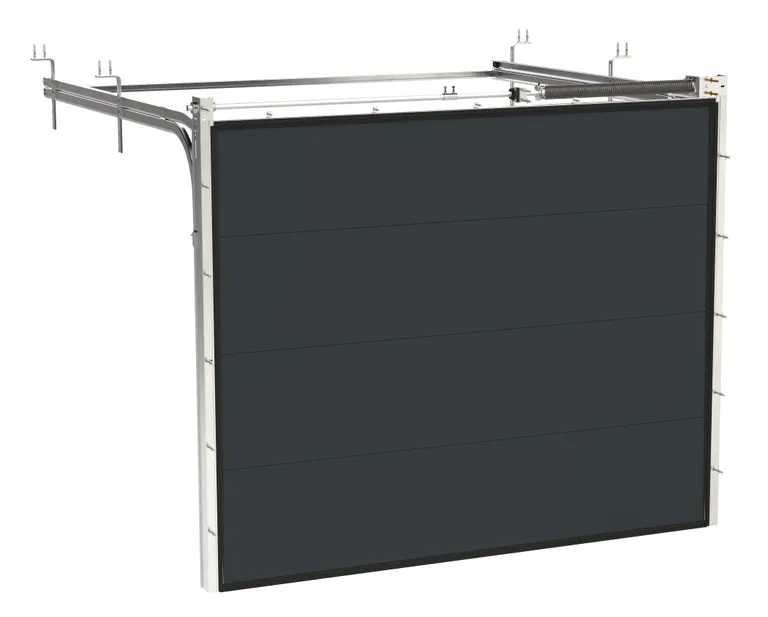 HORI Garagentor PRO L-Sicke glatt Sektionaltor Komplettset 2