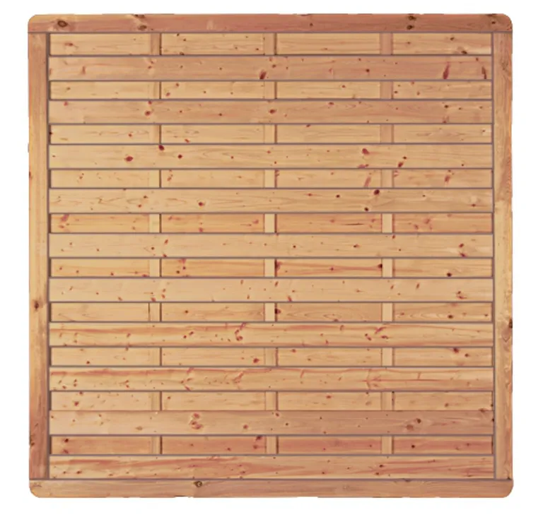 TETZNER & JENTZSCH  Sichtschutzzaun ATLANTA-Serie Komplettset 1