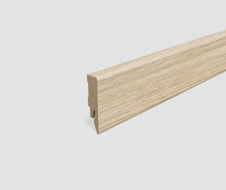 EGGER MDF-Kern Sockelleiste L369 passend zu Fußboden Olchon Eiche sandbeige 0