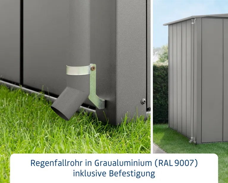 EcoStar Zubehör Set Regenfallrohr 1