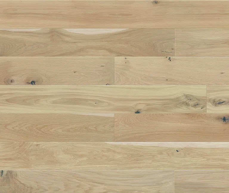 HORI Parkett 300 Eiche Various Landhausdiele gebürstet weiss matt versiegelt 0