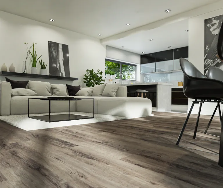 HORI Klick-Hartvinylboden Rigid SPC Eiche Salzburg strukturiert Landhausdiele 5
