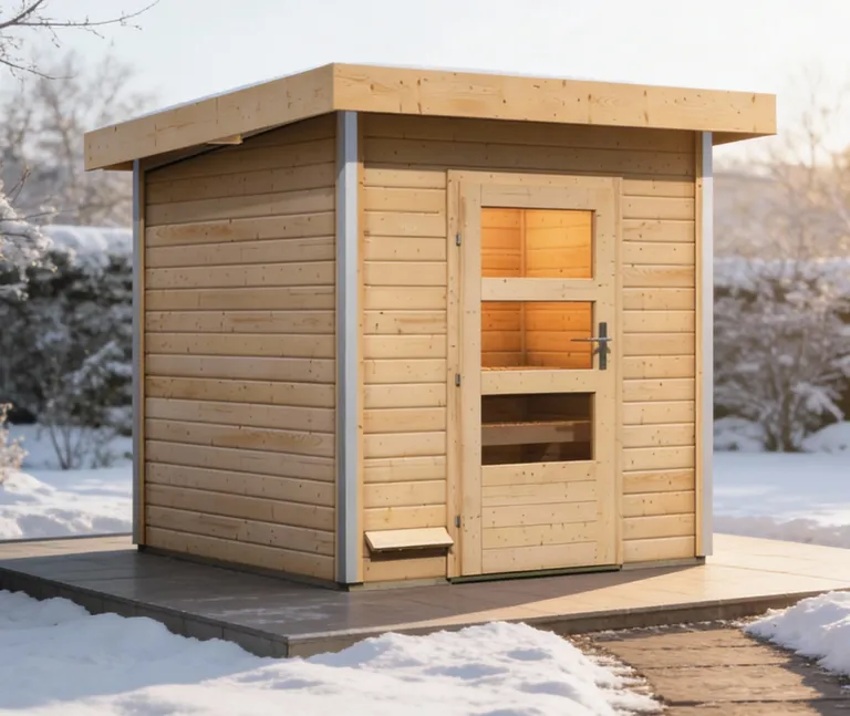 Karibu System-Sauna Komplettset Torge Fronteinstieg 38 mm 1