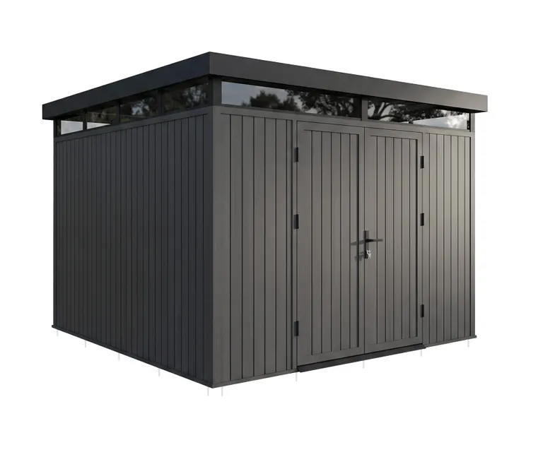 HORI Gartenhaus mit Flachdach 300 x 300 cm 16