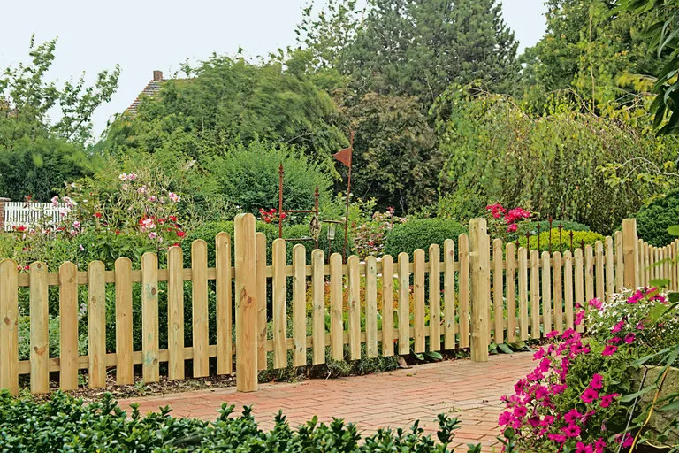 TETZNER & JENTZSCH Gartenzaun HOUSTON-Serie Komplettset 2