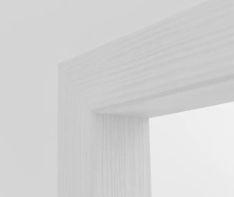 HORI Zierbekleidung Satz CPL Eiche weiß mit verlängerter Feder Designkante 0