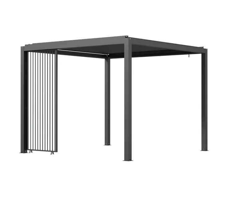 HORI Diogenes Seitenwand für Pavillon feststehend anthrazit  1
