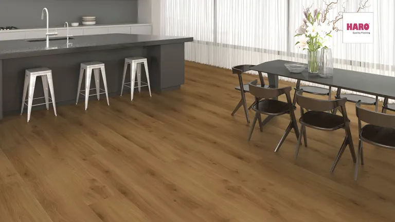 HARO Laminat Tritty 100 Gran Via Eiche Emilia bernstein Landhausdiele 1