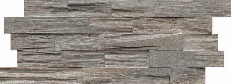 INDO Echtholz Wandverkleidung 3D Holzverblender Axewood White wash 3
