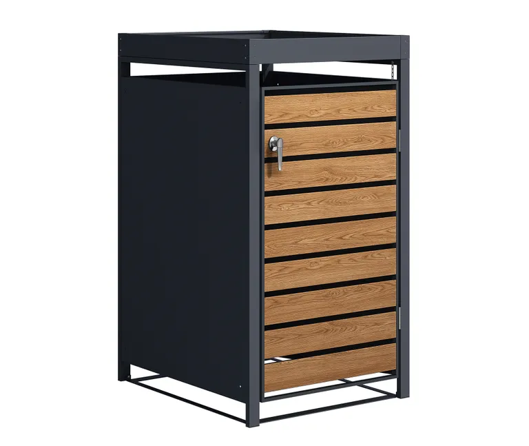 HORI Mülltonnenbox Cleanman 1 Wood 5