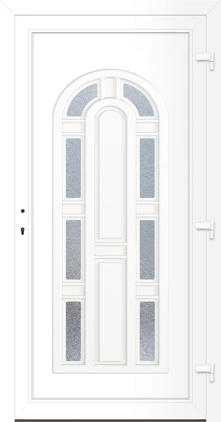HORI Kunststoff Haustür Classic ohne Türgriff 1