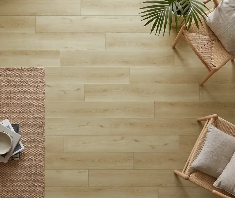 HORI Klick-Hartvinylboden Acoustic Eiche Oslo Landhausdiele XL synchron Holzstruktur 5