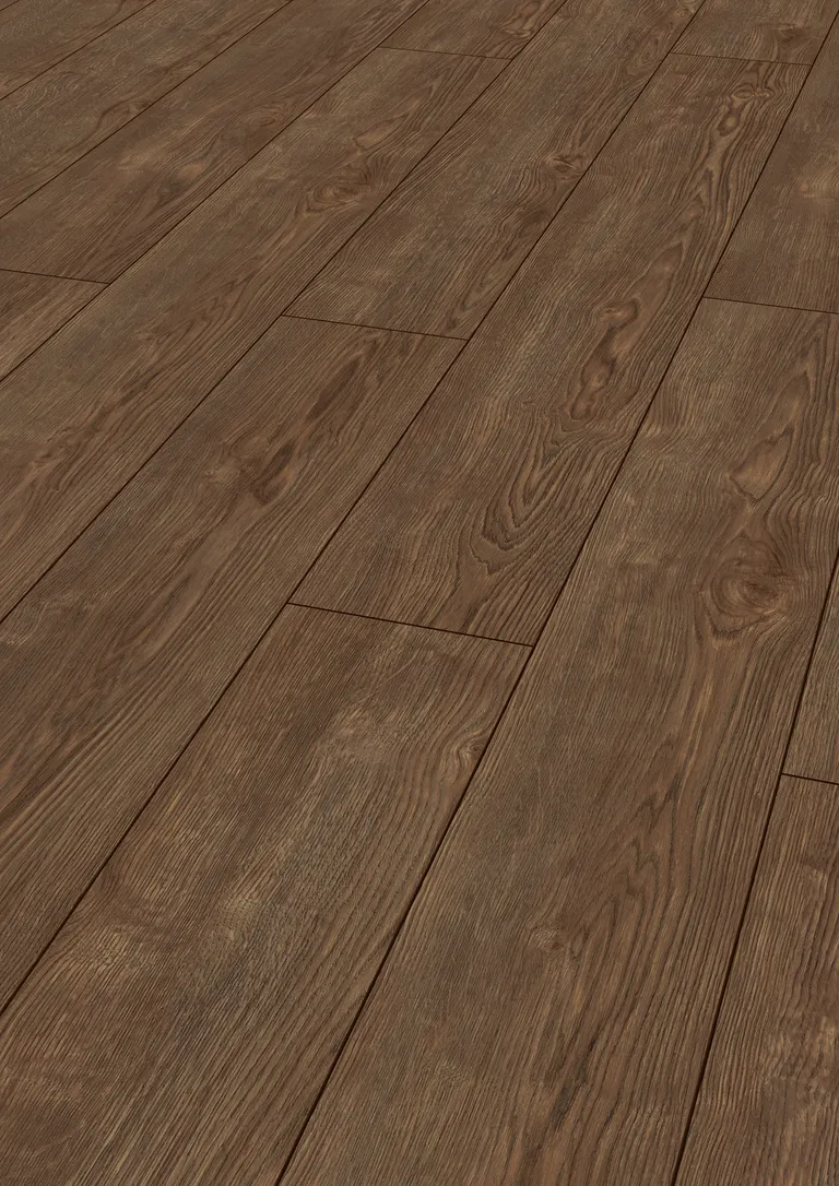 kiwi now PVC freier Klick-Designboden 40KN542 Ruby Eiche Braun Landhausdiele die Robuste Wahl 2