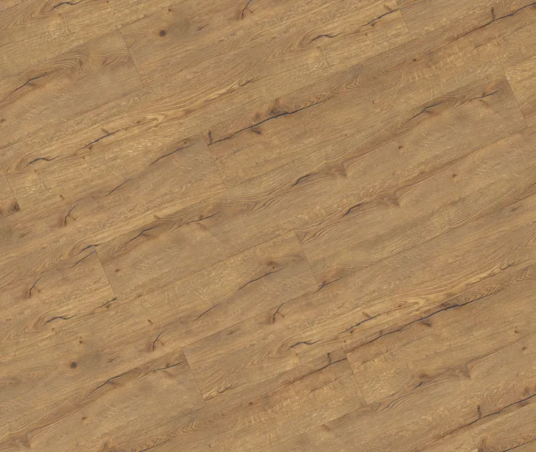 HORI Klick-Hartvinylboden Rigid SPC Eiche Bamoral Castle Landhausdiele synchron Holzstruktur 3