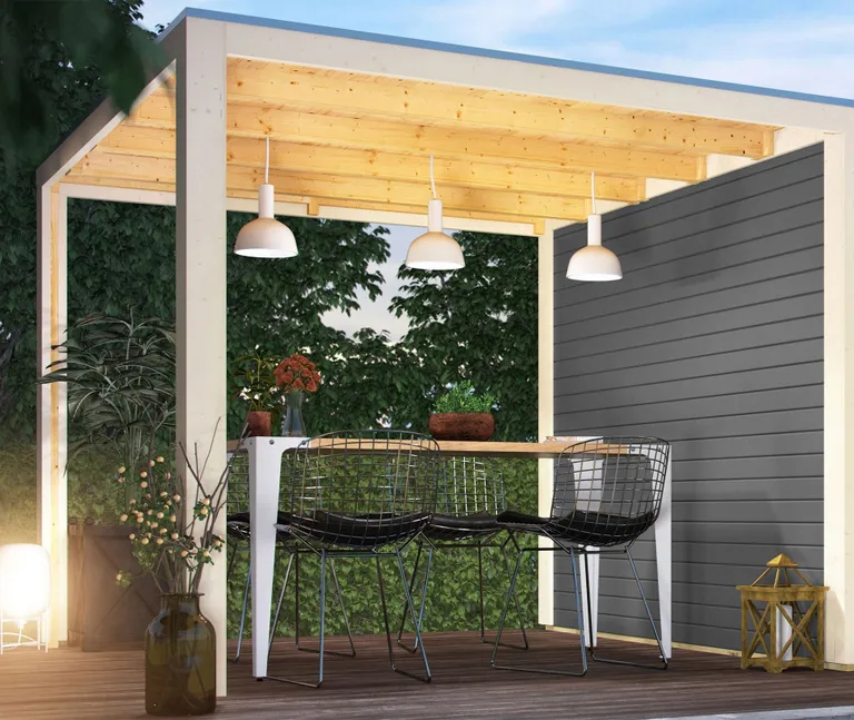 HORI Gartenhaus Anbau für "Henne" 0