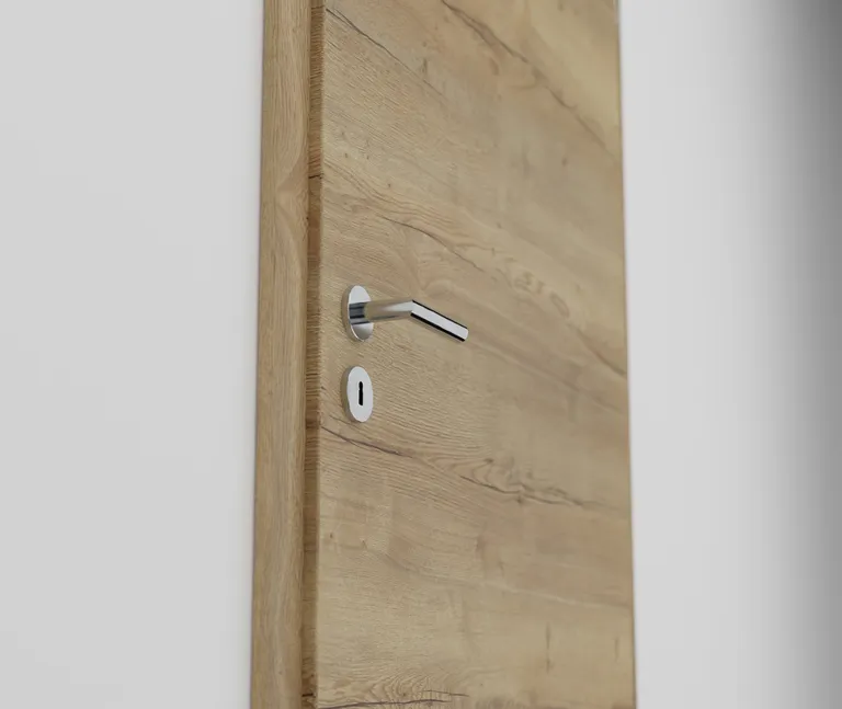 HORI Zimmertür CPL Eiche Modern quer Vollspan Designkante 2