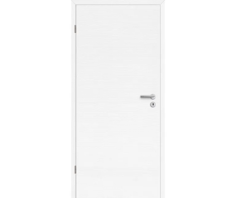 HORI Zimmertür CPL Eiche weiß strukturiert quer Röhrenspan Designkante 1