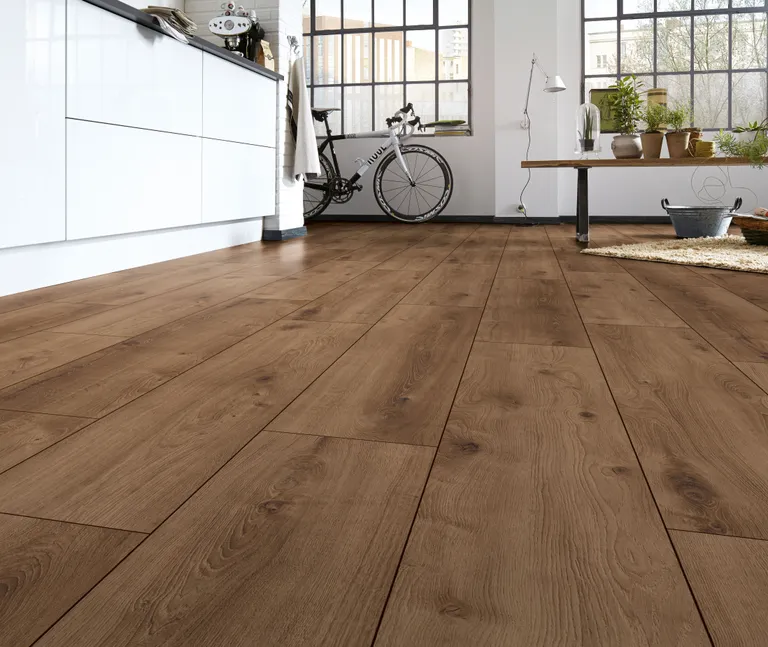 KRONOTEX Laminat Exquisit Plus D6019 Kashmir Eiche Braun Landhausdiele 4