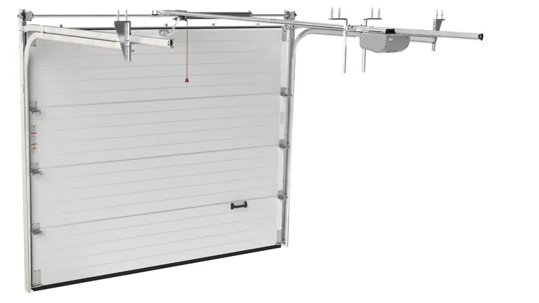 HORI Garagentor Eco Series L-Sicke woodgrain Sektionaltor Komplettset  2