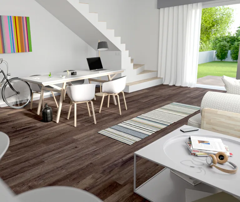 HORI Klick-Hartvinylboden Rigid SPC Lärche Zürich strukturiert Landhausdiele 6