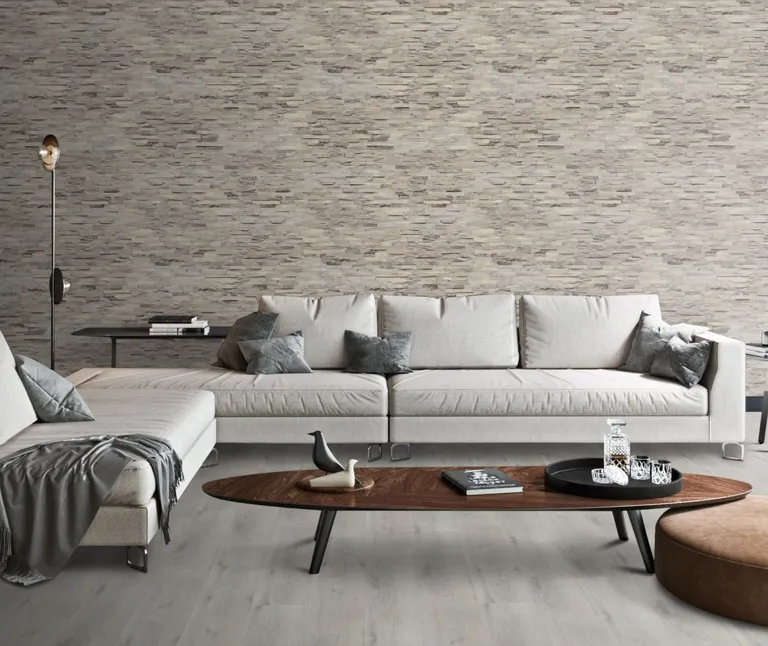 INDO Echtholz Wandverkleidung 3D Holzverblender Beachwood Sun Bleached 1