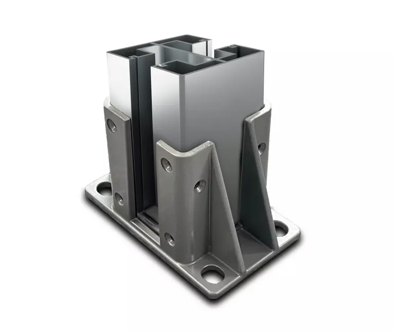 HORI Design WPC Sichtschutzzaun Stecksystem Zaun Komplettset 8