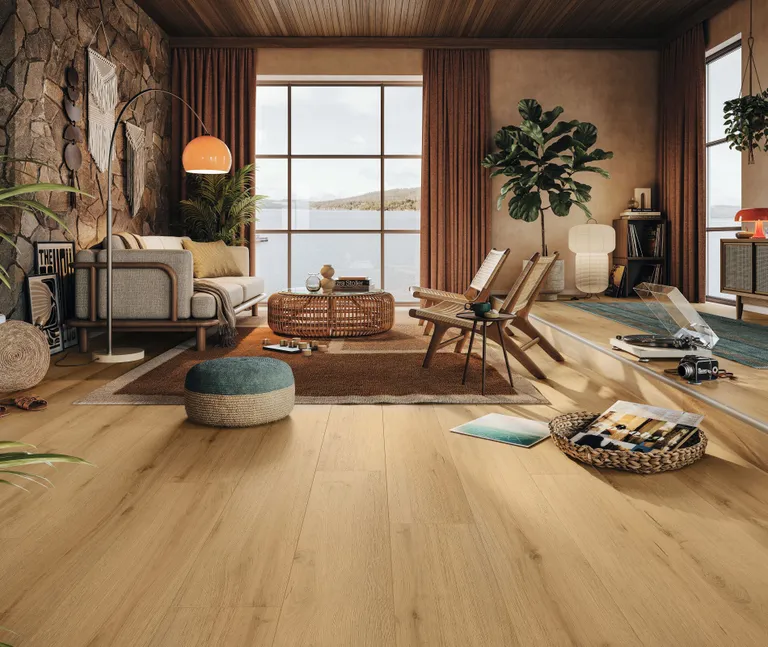 MEISTER Klick-Vinylboden Rigid RL 600 S Future garage 20218 Natural Wood-Struktur Landhausdiele 0