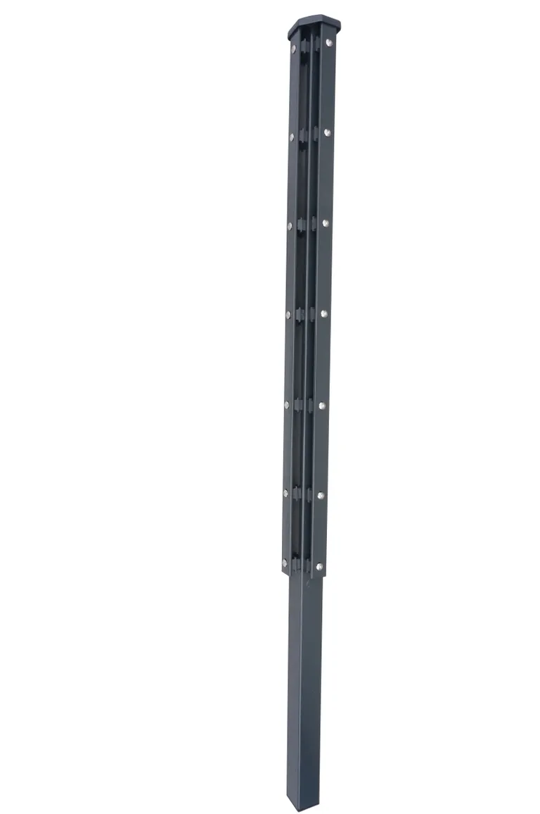 HORI Doppelstabmattenzaun S/HR 6/5/6 mm Komplettset Basic, Zaunfeldbreite 201 cm 11