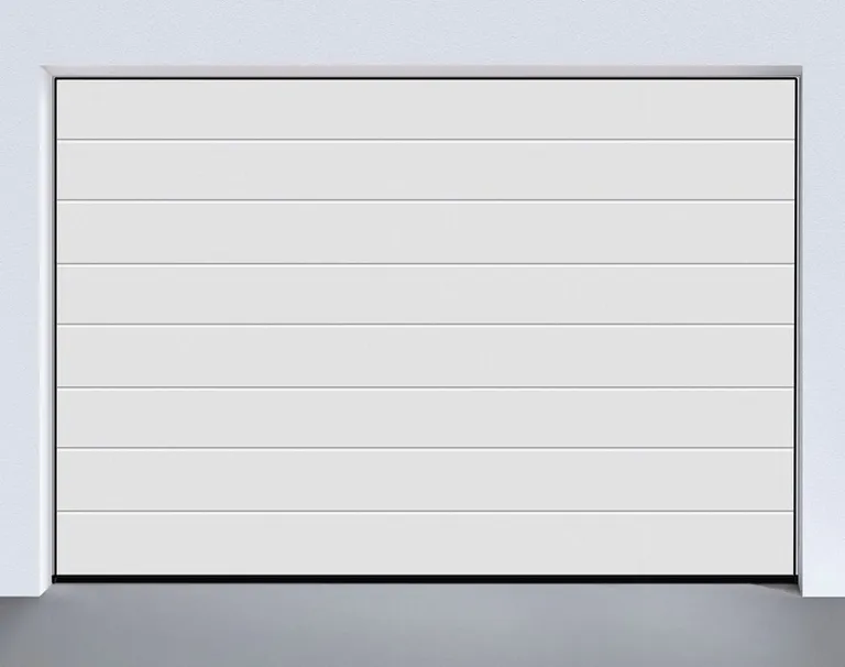 HÖRMANN Garagentor Sektionaltor EcoStar 42mm M-Sicke Woodgrain 1