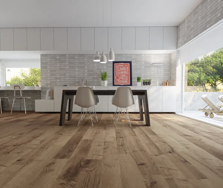 HORI Klick-Hartvinylboden Rigid SPC Eiche Mont Blanc strukturiert Landhausdiele 6