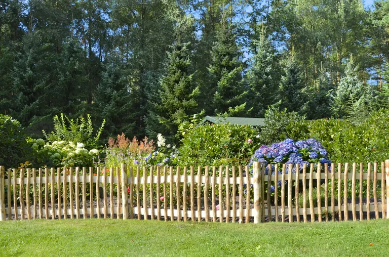 TETZNER & JENTZSCH Lattenzaun MARRE 80 cm, Edel-Kastanie 1