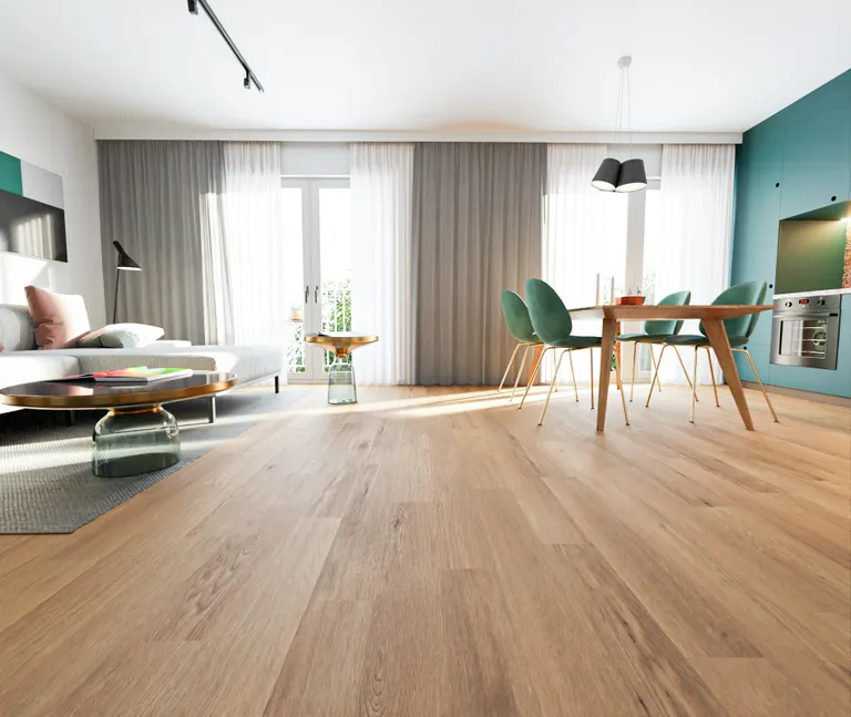 HORI Klick-Hartvinylboden Rigid SPC Eiche natur Launceston Landhausdiele Holzstruktur 6