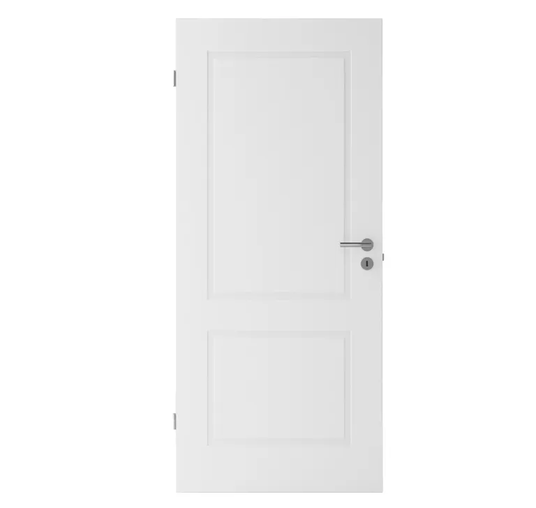 HORI Zimmertür Alicante 2 Weißlack RAL9003 Röhrenspan Designkante 0