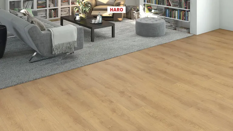 HARO Laminat Sonderedition NKL31 Eiche Scarpa natur strukturiert matt Landhausdiele 2