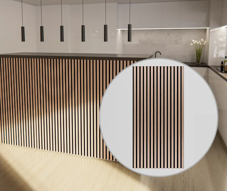 HORI WALL Akustik SlimLine Dekor Wandpaneele Oak 0