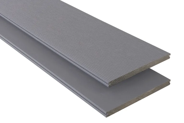 Kovalex Terrassendielen XTRA WPC massiv steingrau 18 x 260 mm 0