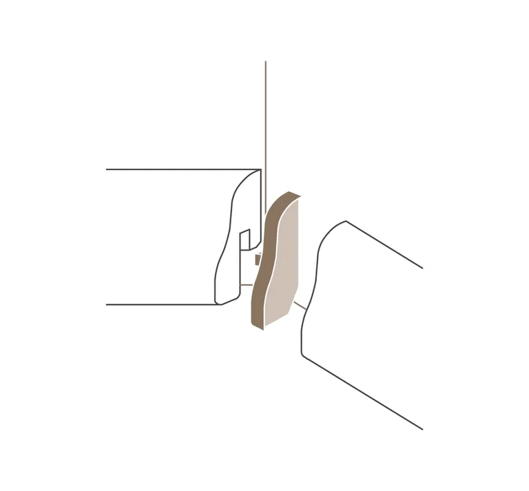 PARADOR Innenecke Alu-Optik Typ 1 für SL 4 0